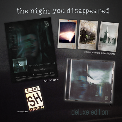 the night you disappeared CD Deluxe Edition LIMITED QTY