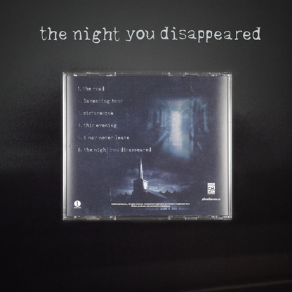 the night you disappeared CD (Holo-Sticker Included)