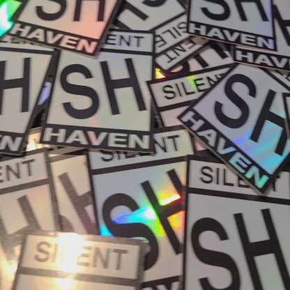silenthaven Holo-Sticker x2 (FREE SHIPPING)