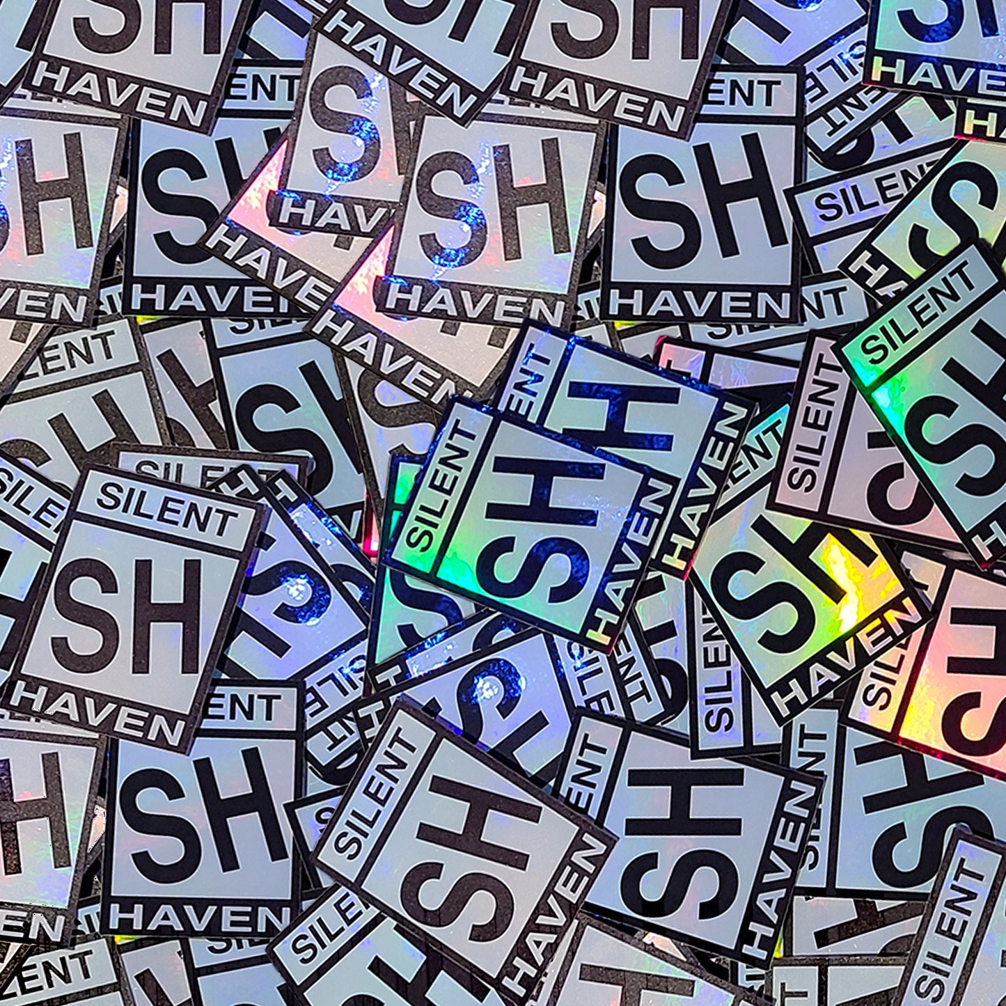silenthaven Holo-Sticker x2 (FREE SHIPPING)