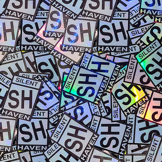 silenthaven Holo-Sticker x2 (FREE SHIPPING)